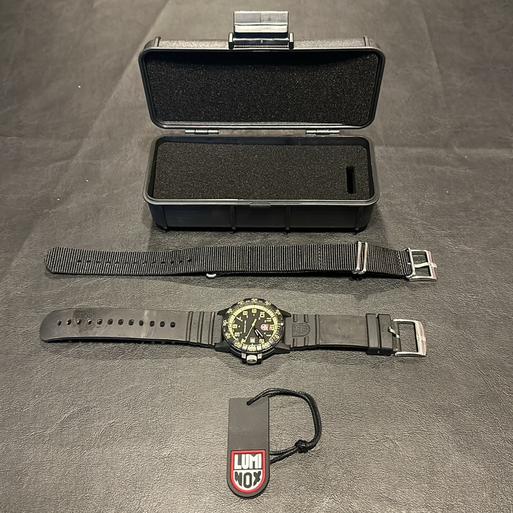 Luminox Men’s Leatherback SEA Turtle Watch